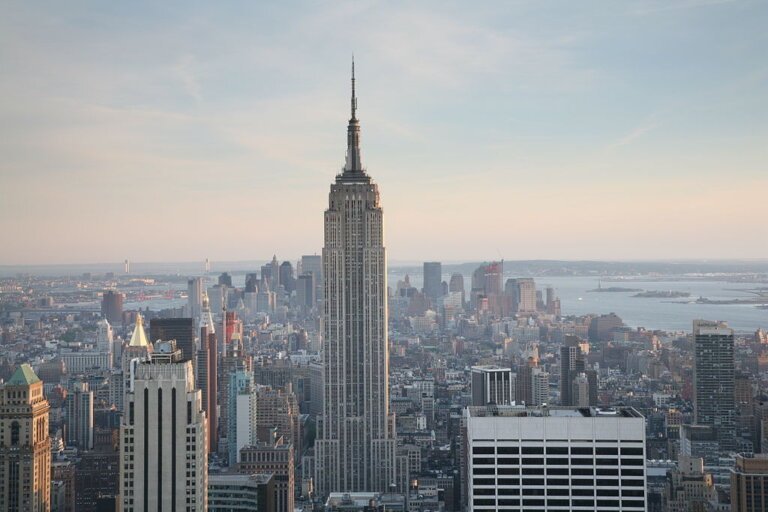 New York skyline representing North American cannabis laws