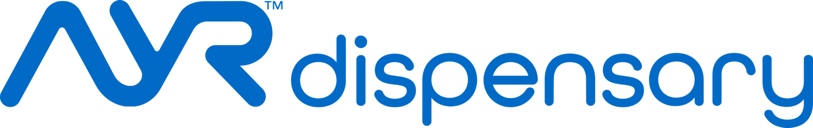 AYR Cannabis Dispensary logo in blue, the AYR Wellness brand that absorbed Liberty Health Sciences across Florida