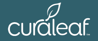 Curaleaf cannabis logo with the leaf icon, the multi-state operator that runs more than sixty Florida medical dispensaries