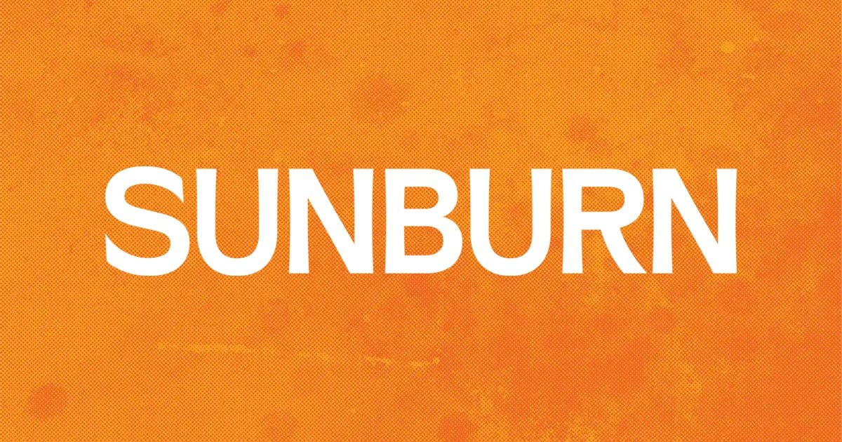 Sunburn Cannabis orange logo on a sunset gradient background, the Florida-only craft MMTC founded by Trulieve veterans