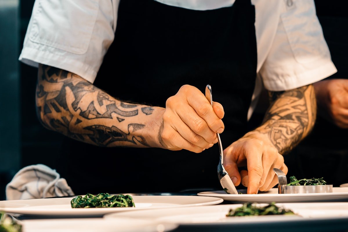Cooked with Cannabis Netflix competition kitchen with infused tasting menu plating