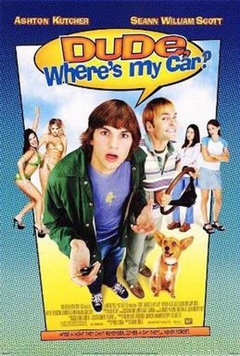 Original theatrical poster for Dude, Where's My Car? (2000)