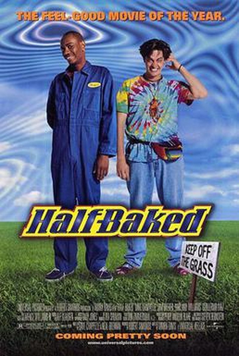 Original theatrical poster for Half Baked (1998)