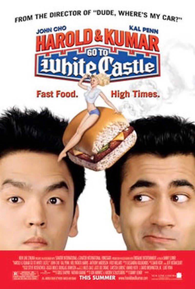Original theatrical poster for Harold and Kumar Go to White Castle (2004)