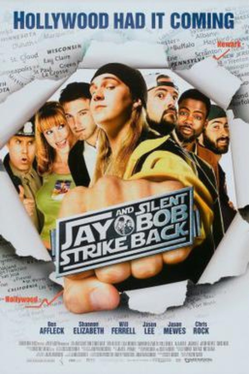 Original theatrical poster for Jay and Silent Bob Strike Back (2001)