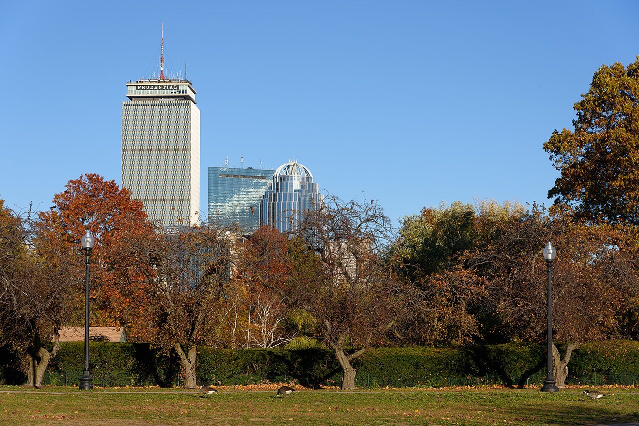 Back Bay Boston skyline