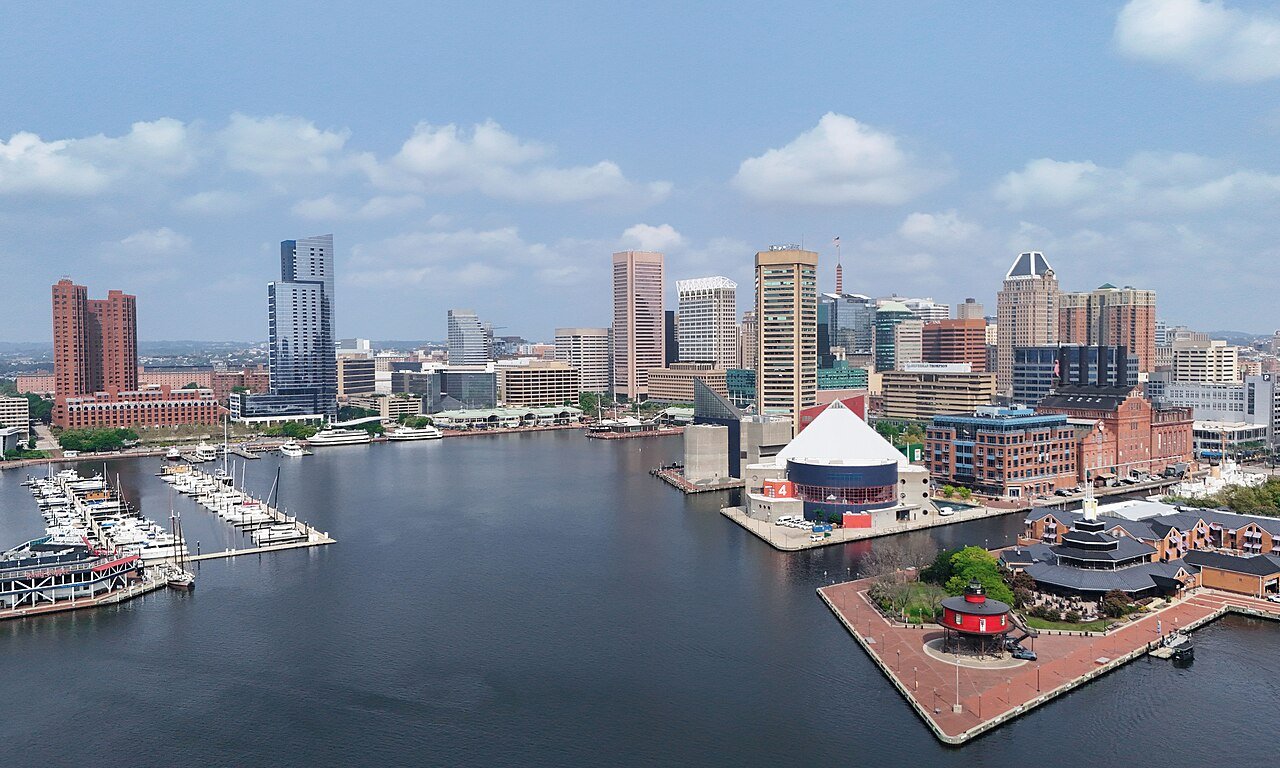 Baltimore Inner Harbor skyline